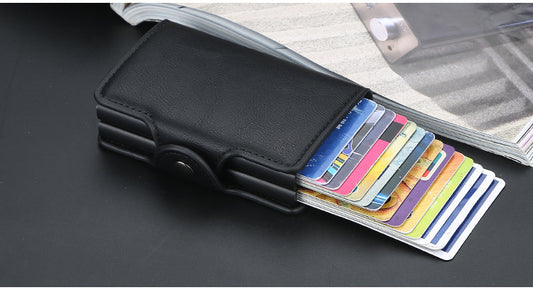 Card Holder Double Black