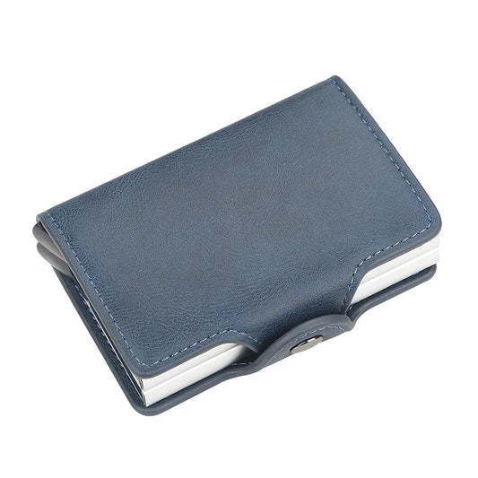 Card Holder Double Blue