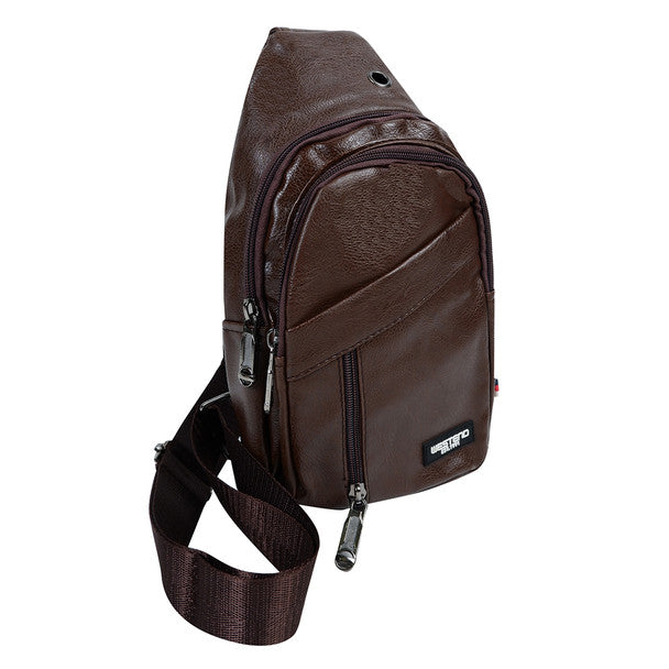 Dark Brown Crossbody Sling Bag